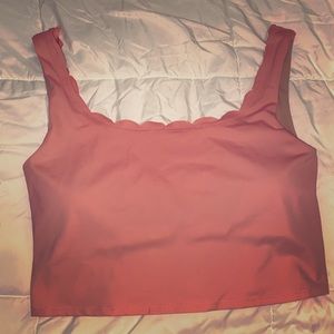 Kortni Jeane Scalloped Top